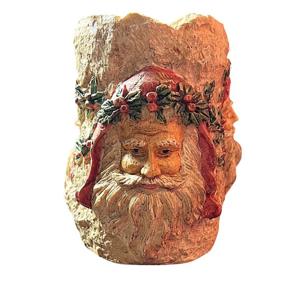 House of Lloyd Christmas Around the World Black Forest Santa Candleholder - Picture 9 of 9